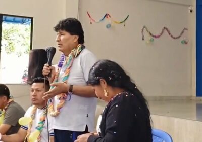 | 𝐄𝐕𝐎 𝐉𝐔𝐒𝐓𝐈𝐅𝐈𝐂𝐀 𝐋𝐀 «𝐒𝐄𝐆𝐔𝐑𝐈𝐃𝐀𝐃 𝐒𝐈𝐍𝐃𝐈𝐂𝐀𝐋» 𝐄𝐍 𝐄𝐋 𝐂𝐇𝐀𝐏𝐀𝐑𝐄 El expresidente Evo Morales…