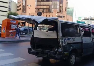| Así quedaron los vehículos que protagonizaron un accidente en la autopista #LaPaz…