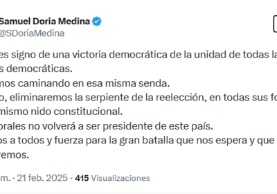 | «𝐄𝐕𝐎 𝐌𝐎𝐑𝐀𝐋𝐄𝐒 𝐍𝐎 𝐕𝐎𝐋𝐕𝐄𝐑Á 𝐀 𝐒𝐄𝐑 𝐏𝐑𝐄𝐒𝐈𝐃𝐄𝐍𝐓𝐄 𝐃𝐄 𝐄𝐒𝐓𝐄 𝐏𝐀Í𝐒» ▶️ El…