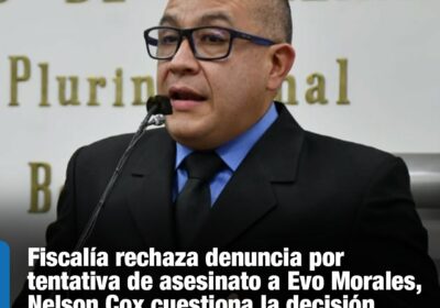 | #Seguridad El hecho sucedió en octubre del año pasado, cuando Evo Morales…