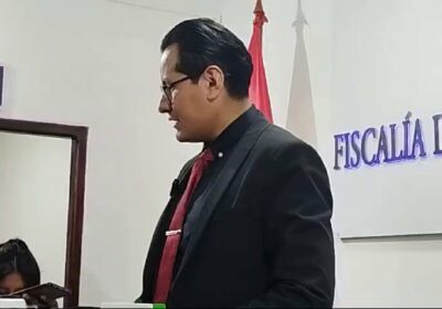 | 𝐏𝐑𝐄𝐒𝐄𝐍𝐓𝐀𝐑Á𝐍 𝐈𝐌𝐏𝐔𝐓𝐀𝐂𝐈Ó𝐍 𝐅𝐎𝐑𝐌𝐀𝐋 𝐂𝐎𝐍𝐓𝐑𝐀 𝐋𝐈𝐒𝐏𝐄𝐑𝐆𝐔𝐄𝐑 El fiscal departamental de #LaPaz, Luis Carlos…