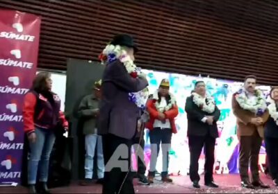 | Somos Pueblo, movimiento político liderado por Rafael «Tata» Quispe selló su adhesión…