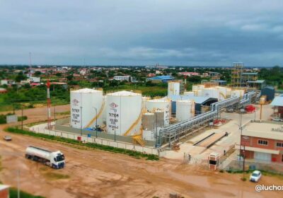 La construcción de la Planta de Biodiésel I en Santa Cruz, que ya entregamos…