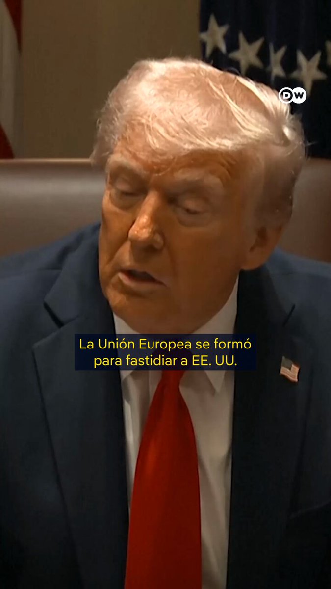 Trump dice que la Unión Europea se diseñó para fastidiar a EE. UU. y ...