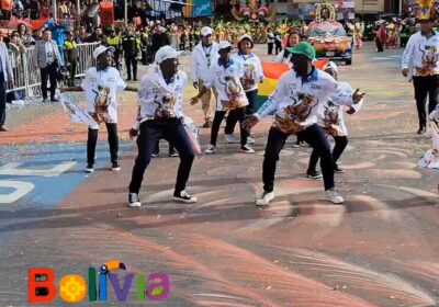 A su estilo, los Nansana Kids bailaron al ritmo de los Caporales en la…