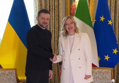 🇺🇦🇮🇹 | Zelensky se reunió con la primera ministra italiana, Giorgia Meloni, para desarrollar…