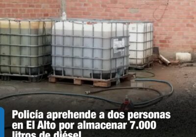 | #Seguridad El jefe policial indicó que se presume que el combustible iba…