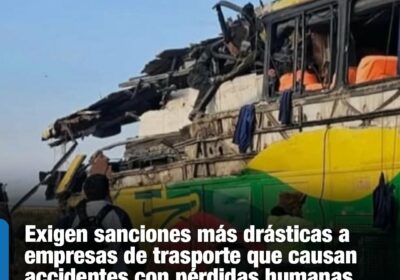 | #Sociedad En 37 días, cinco accidentes de tránsito luctuosos causaron la muerte…