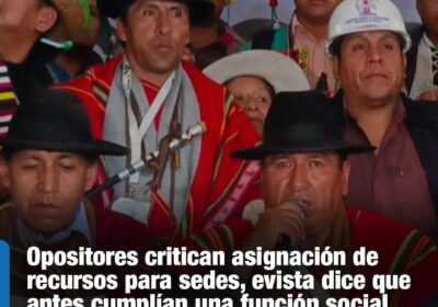 | #Política La senadora de CC, Cecilia Requena, lamentó que el Gobierno priorice…