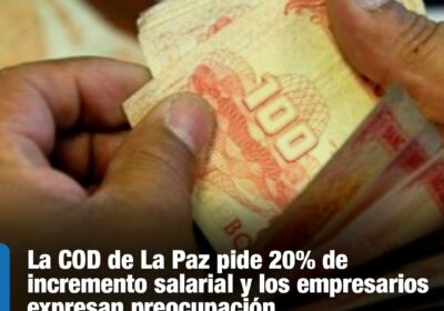 | #Economía La Central Obrera Boliviana (COB) ha recibido cinco pliegos petitorios de…