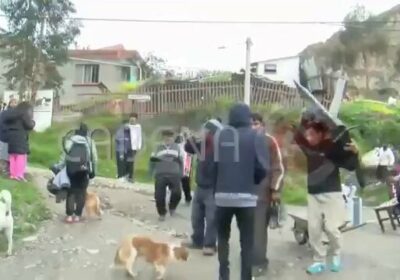 | #LaPaz De esta manera los vecinos #Codavisa desalojan sus viviendas preventivamente debido…