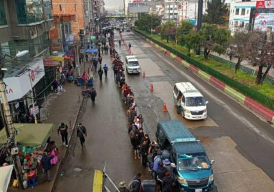 | Este es el panorama en la avenida 6 de Marzo de la…