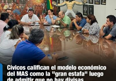 | #Política Los cívicos se reunieron con los legisladores cruceños para definir una…