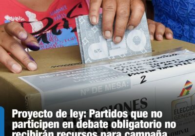 | #Democracia El proyecto de ley de Debate obligatorio de candidatos ya fue…