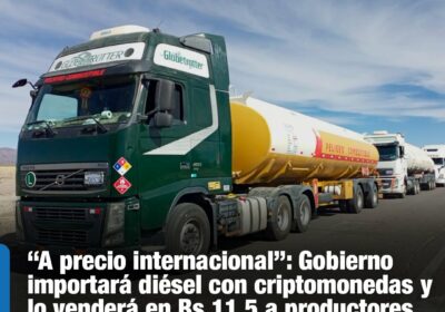 | #Economía El ministro de Hidrocarburos resaltó que la venta del diésel será…