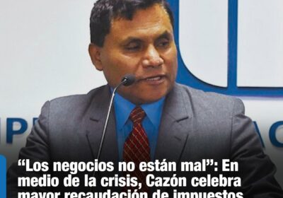 | #Economía «La minería ha reaccionado, ha mejorado en su actividad, como el…