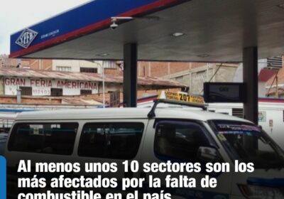 | #Economía El secretario ejecutivo de la Confederación Sindical de Chóferes de Bolivia,…