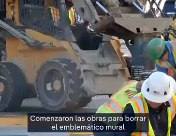 Eliminan mural antirracista en Washington por amenazas de Donald Trump   El emblemático mural…