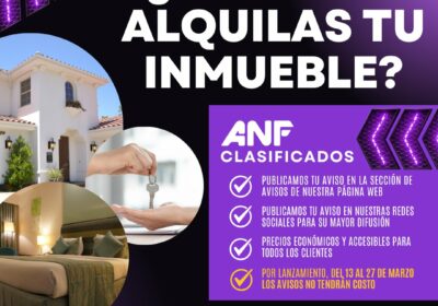 Clasificados | 𝐀𝐍𝐅 𝐂𝐥𝐚𝐬𝐢𝐟𝐢𝐜𝐚𝐝𝐨𝐬 abre un espacio en el que podrás publicar tus anuncios…