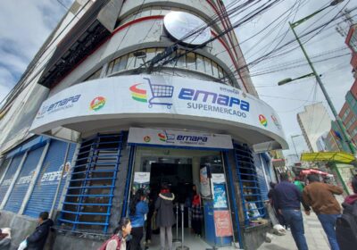 | En la sucursal de Emapa de la avenida Camacho de la ciudad…