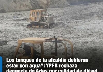 | #Economía El alcalde de La Paz lamentó que se les entregue combustible…