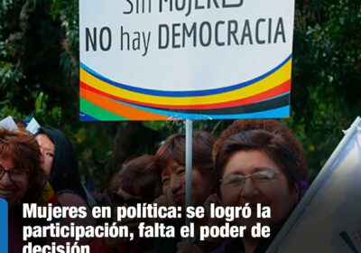 [‍️ #Política] Entre 2005 y 2020 hubo una evolución positiva en la participación política…
