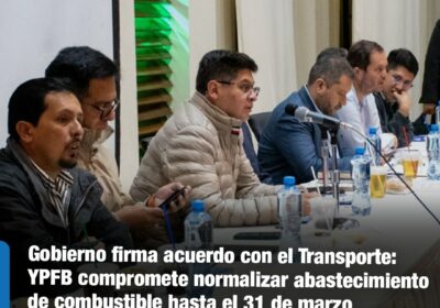 | Las autoridades de gobierno sostuvieron una reunión con el sector choferes para…