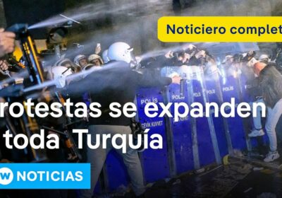 DW Noticias del 22 de marzo: Protestas en toda Turquía [Noticiero completo] Miles de…