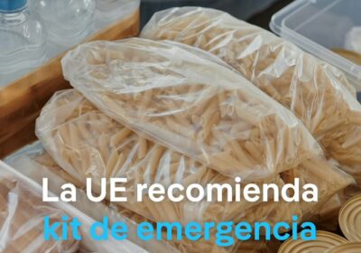 Europa pide a la población civil que almacene suministro de #emergencia de 72 horas…