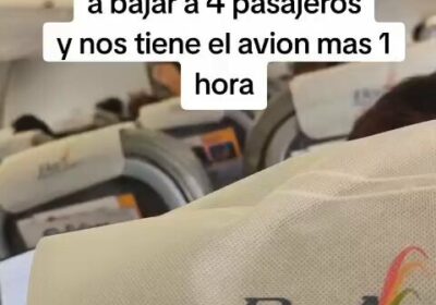 #Último | Denuncian que en el vuelo 642 de Boliviana de Aviación, que cubre…