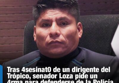 #GrupoFides | #ANF #Política El legislador pidió a la comunidad internacional investigar el “asesinato”…