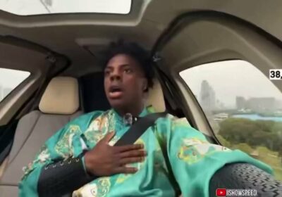 🇺🇸🇨🇳 | El streamer estadounidense IShowSpeed ​​realizó un viaje en un “auto volador” chino…