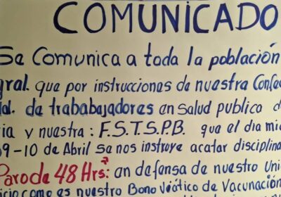 #GrupoFides | #ANF #Salud 𝐓𝐫𝐚𝐛𝐚𝐣𝐚𝐝𝐨𝐫𝐞𝐬 𝐞𝐧 𝐬𝐚𝐥𝐮𝐝 𝐞𝐣𝐞𝐜𝐮𝐭𝐚𝐧 𝐮𝐧 𝐩𝐚𝐫𝐨 𝐧𝐚𝐜𝐢𝐨𝐧𝐚𝐥 𝐝𝐞 𝟒𝟖 𝐡𝐨𝐫𝐚𝐬…