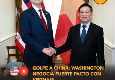 🇺🇸🇻🇳 | Estados Unidos inició las negociaciones con Vietnam para un nuevo acuerdo comercial