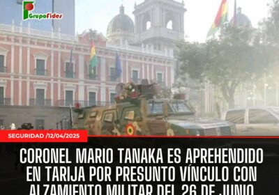 #GrupoFides | #ANF La noche del viernes, el coronel del Ejército en retiro Mario…