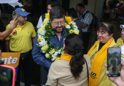 Desde Riberalta hasta Yacuiba llevando un mensaje de esperanza a todos los bolivianos y…