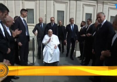🇻🇦 | El papa Francisco apareció nuevamente en el Vaticano durante la misa del…