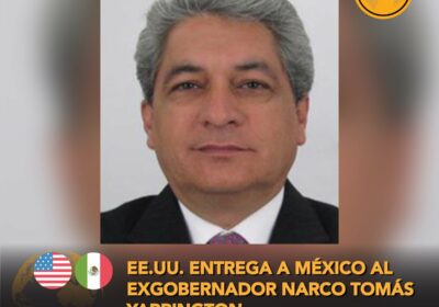 🇺🇸🇲🇽 | ICE deporta al exgobernador mexicano Tomás Yarrington, condenado en por lavado de…