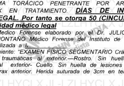 Imputación formal será por delito de ASESINATO para Manuel Alejandro Zambrana y complicidad para…