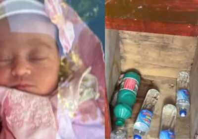 🇧🇷 | La bebé fue encontrada en un armario que contenía productos de limpieza.…