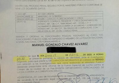 El régimen de Luis Arce cita al economista Gonzalo Chávez para que esté ocupado…