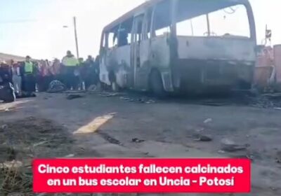 #GrupoFides | Un trágico hecho enluta al municipio de Uncía, Potosí. Cinco menores de…