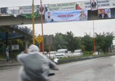 #GrupoFides #ANF Así amaneció Entre Ríos, bastión de Andrónico Rodríguez, con banner y carteles…