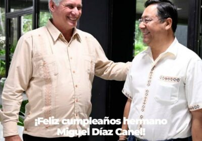 En el día de tu cumpleaños, hermano presidente @DiazCanelB, recibe un fraterno abrazo desde…