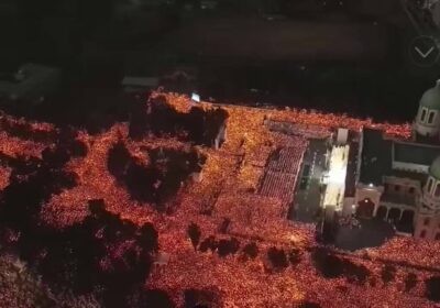 🇪🇹 | Impresionantes imágenes de la celebración de Pascua en Adís Abeba, Etiopía. «¡Cristo…