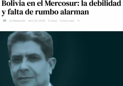 «La falta de una política exterior estructurada se evidencia en la incoherencia con la…