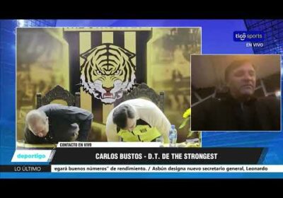 Bustos sobre su contrato con el ‘Tigre’ 🐯: «Nos vamos a enfocar en el trabajo…Depende de nosotros»