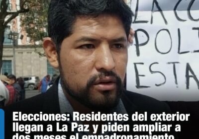 #GrupoFides | #ANF #Democracia Los residentes bolivianos en el exterior señalaron que 20 días…