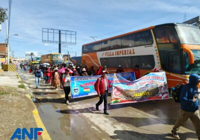 #GrupoFides | #ANF El Comité Multisectorial, conformado por gremiales, transportistas, productores y exportadores, marcha…