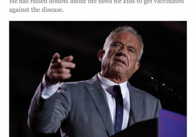 🇺🇸 | ÚLTIMA HORA: El secretario del HHS, Robert F. Kennedy Jr., está considerando…